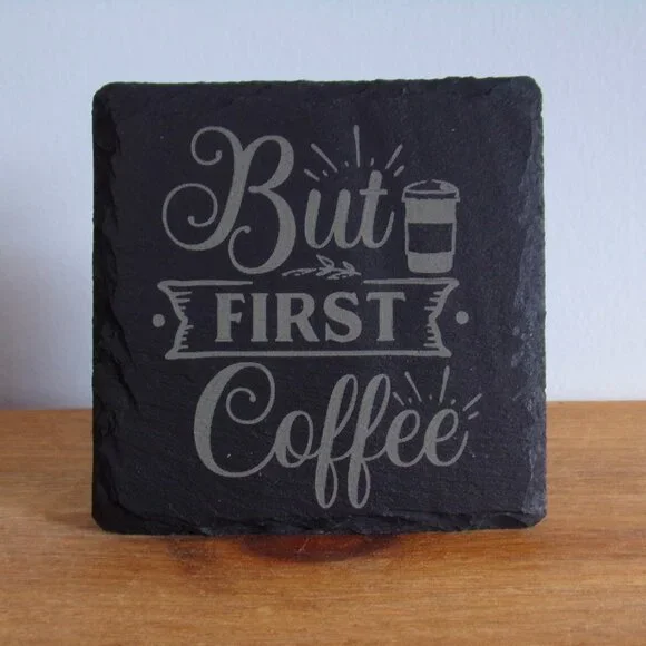 Slate Coasters (set of 4) - Picture 4 of 7